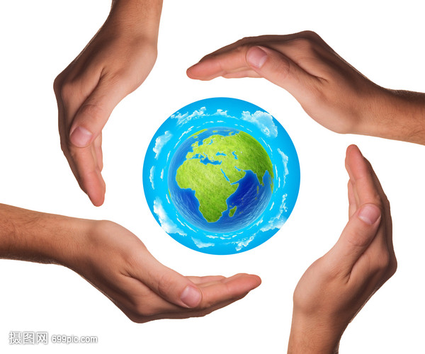 立體生態環保循環標志